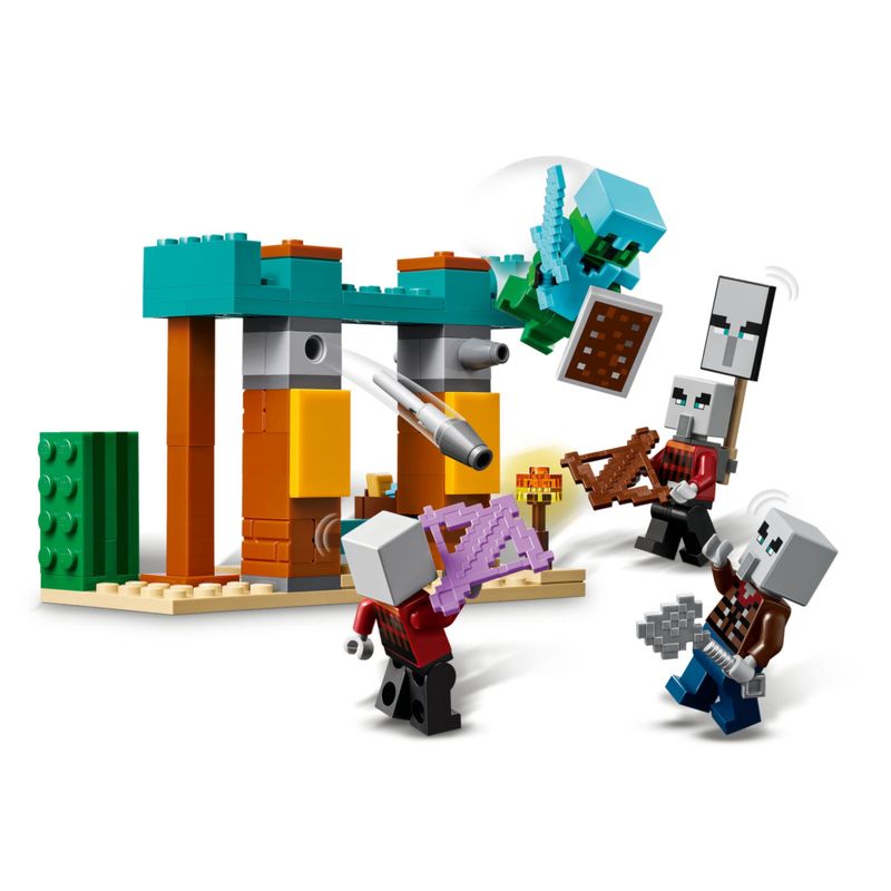 LEG21267 - LEGO Minecraft - A Patrulha do Deserto de Illager - 105 Pecas - 21267 3.jpg