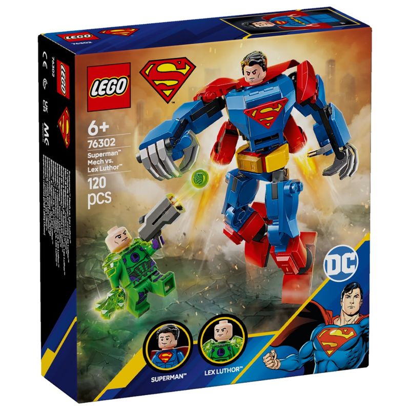 LEG76302 - LEGO Dc - Robo do Superman vs Lex Luthor - 120 Pecas - 76302 1.jpg