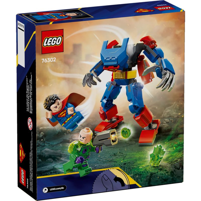 LEG76302 - LEGO Dc - Robo do Superman vs Lex Luthor - 120 Pecas - 76302 5.jpg