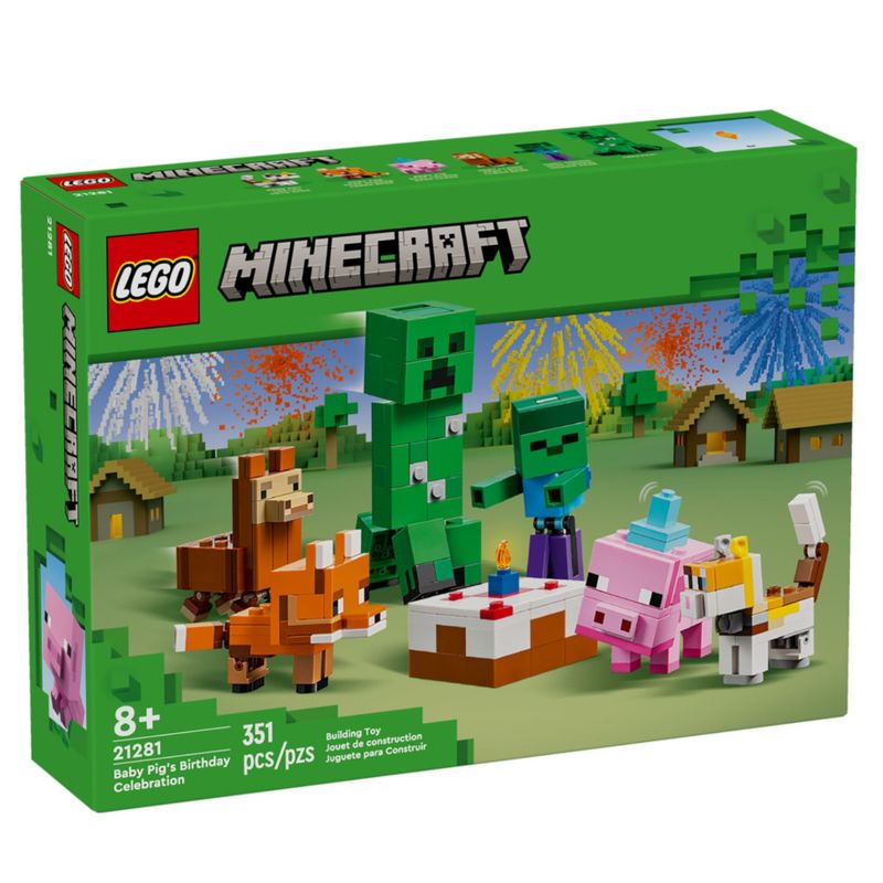 LEG21281 - LEGO Minecraft - Aniversario do porquinho - 351 Pecas - 21281 1.jpg
