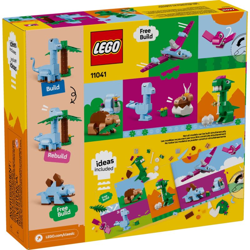 LEG11041 - LEGO Classic - Dinossauros Criativos - 450 Pecas - 11041 4.jpg