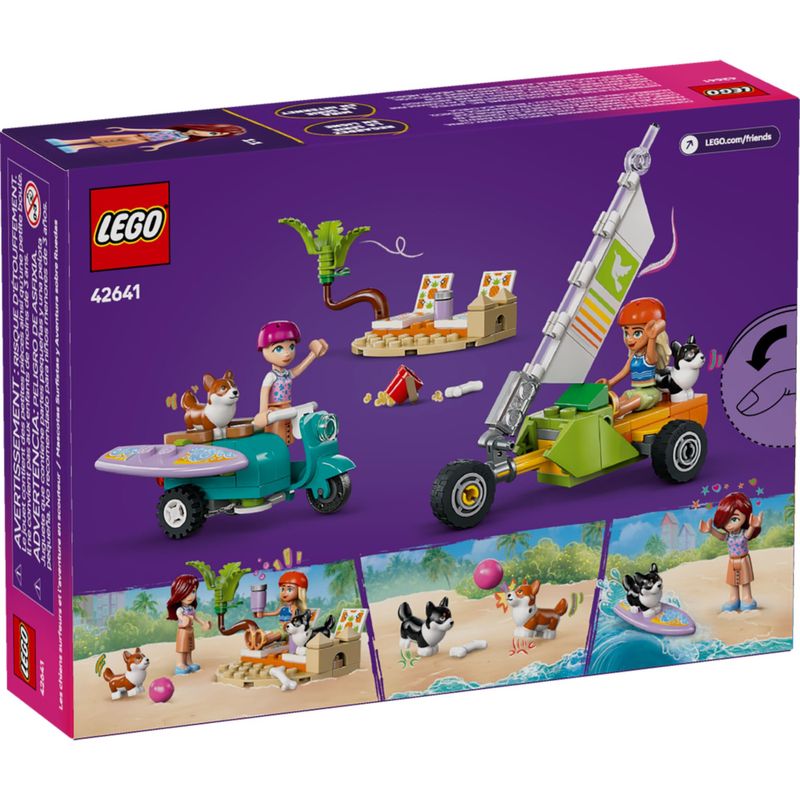 LEG42641 - LEGO Friends - Caes surfistas e aventura de scooter - 113 Pecas - 42641 6.jpg