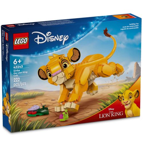 LEGO Disney - Simba, o Filhote do Rei Leão - 222 Peças - 43243