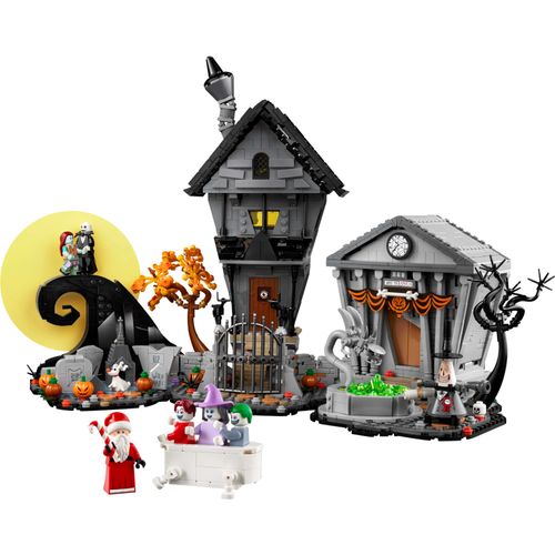 LEGO Ideas - Tim Burton: O Estranho Mundo de Jack - 2193 Peças - 21351