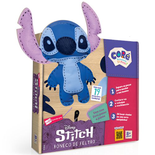 Kit Boneco de Feltro - Stitch - Disney - Toyster