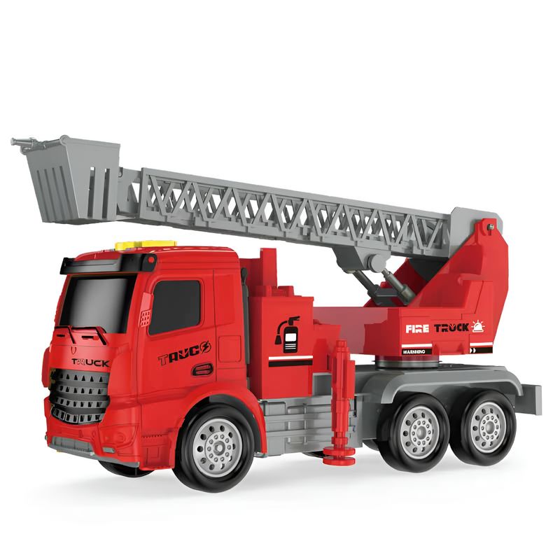 YES328938 - Caminhao de Bombeiro com Friccao - City Truck - Luz e Som - 23 cm - Superlegal 1.jpg