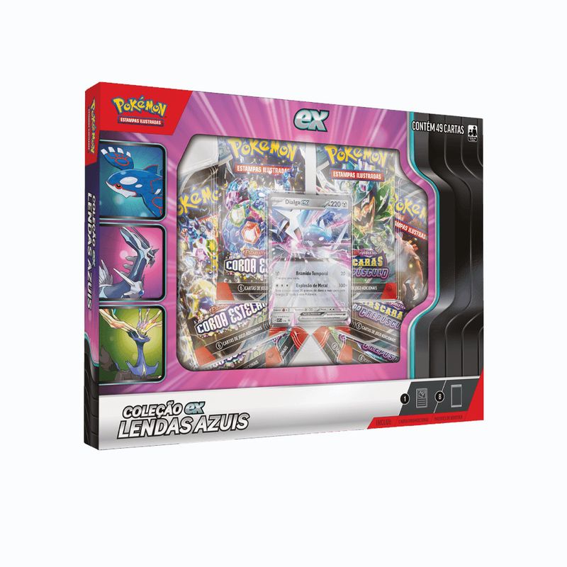 COP35266 DIALGA - Box de Cartas Pokemon - Dialga Ex - Colecao Lendas Azuis - Copag 1.jpg