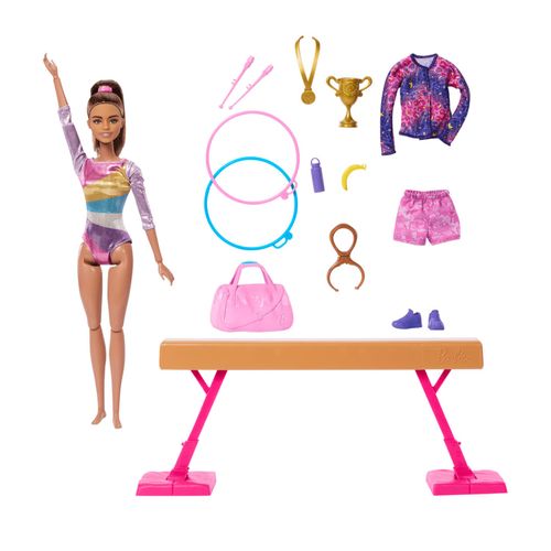 Boneca Barbie Profissões - Ginasta - Morena - Mattel