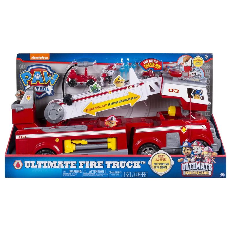 SUN4143 - Caminhao de Bombeiro com Luz e Som - Ultimate Fire Truck - Patrulha Canina - Sunny 2.jpg
