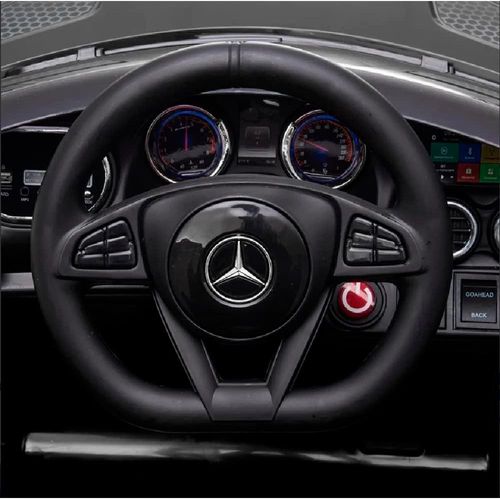 Carrinho Elétrico Infantil com Controle Remoto - Mercedes-AMG GT - Preto - 12V - Xalingo
