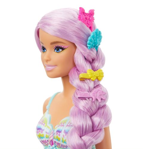 Boneca Barbie - Sereia Cabelo Rosa - Mattel