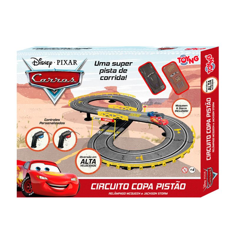 TOY52403 - Pista de Carrinhos com Controle Remoto - Circuito Copa Pistao - Carros - Disney - Toyng 2.jpg