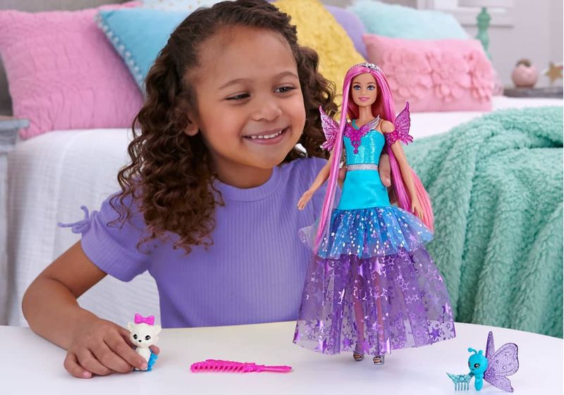 MATJCW48 - Boneca Barbie - Vestido Cintilante - A Touch of Magic - Mattel 5.jpg