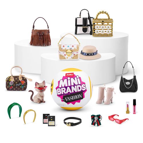 Conjunto de Mini Surpresas - Acessórios da Moda - Mini Brands Fashion - Sortido - Candide