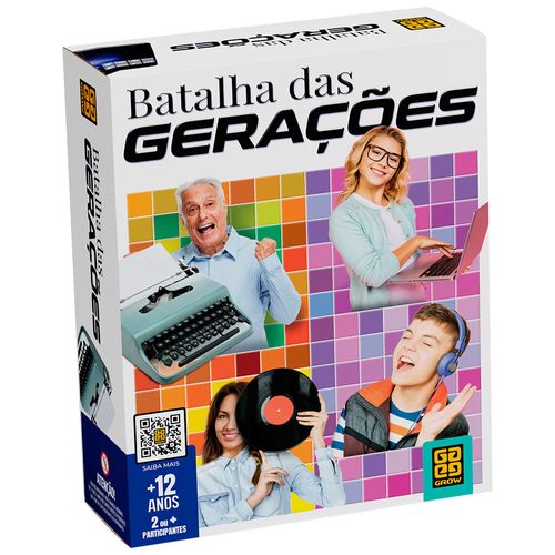 Jogo de Tabuleiro - Batalha de Gerações - Grow