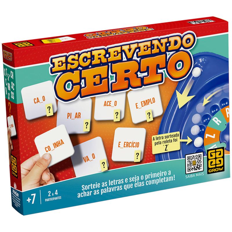 GRO04590 - Jogo Educativo - Escrevendo Certo - Grow 1.jpg