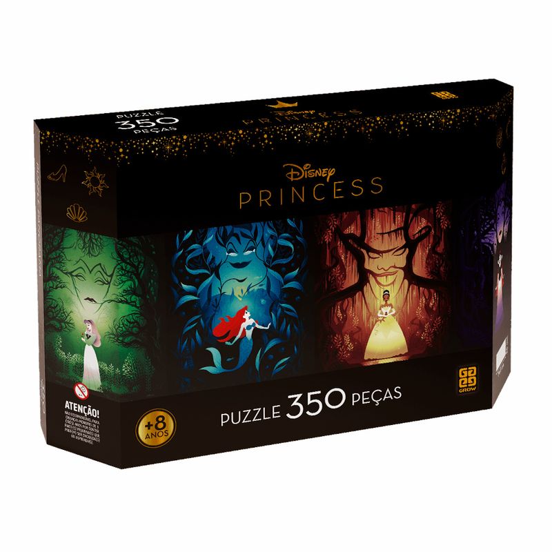 GRO04356 - Quebra-Cabecas - Panorama Princesas - Disney - 350 Pecas - Grow 1.jpg