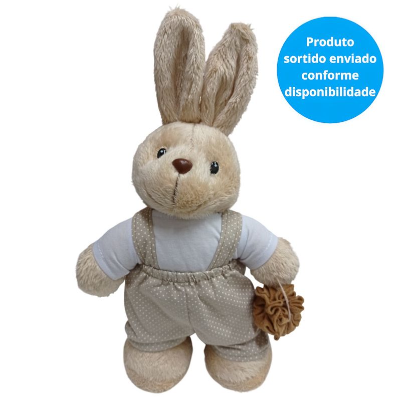 MUR992 - Pelucia de Pascoa - Coelho em Pe - 30 cm - Mury Baby 1.jpg