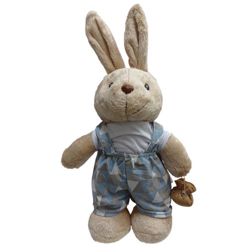 Pelúcia de Páscoa - Coelho em Pé - 43 cm - Mury Baby