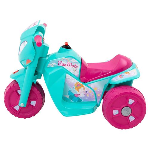 Moto Elétrica - Banmoto - Turquesa - 6v - Bandeirante