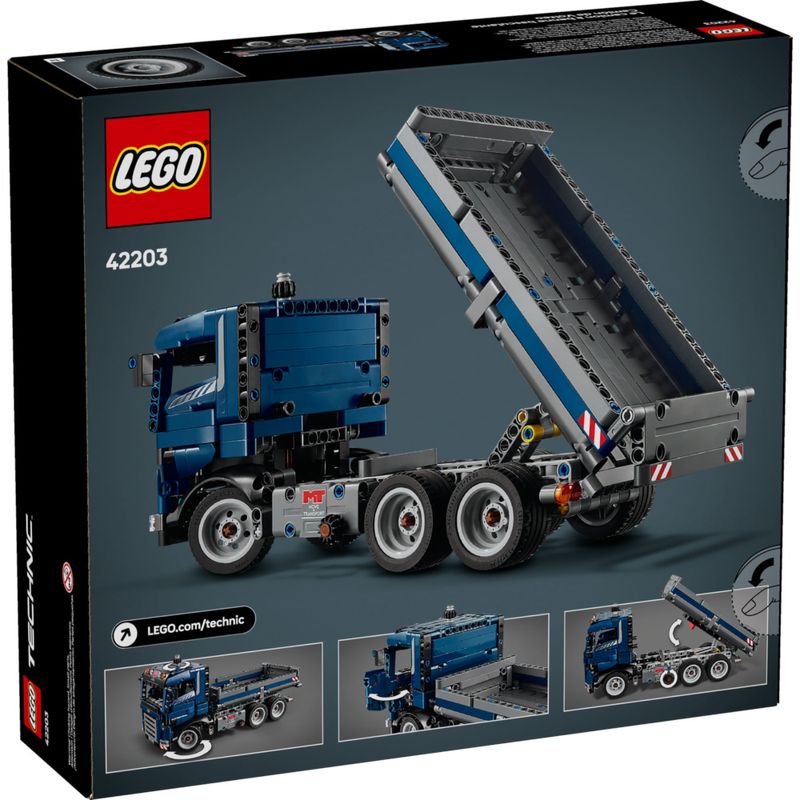 LEG42203 - LEGO Technic - Caminhao Basculante - 462 Pecas - 42203 3.jpg