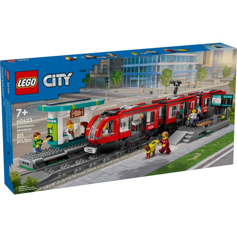 LEG60423 - LEGO City - Bonde e Estacao do Centro - 811 Pecas - 60423 1.jpg