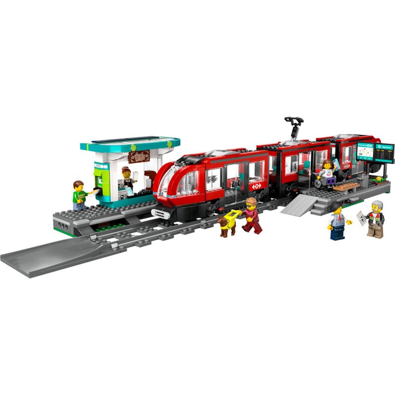 LEG60423 - LEGO City - Bonde e Estacao do Centro - 811 Pecas - 60423 2.jpg