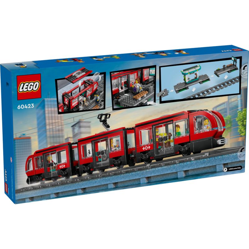 LEG60423 - LEGO City - Bonde e Estacao do Centro - 811 Pecas - 60423 7.jpg