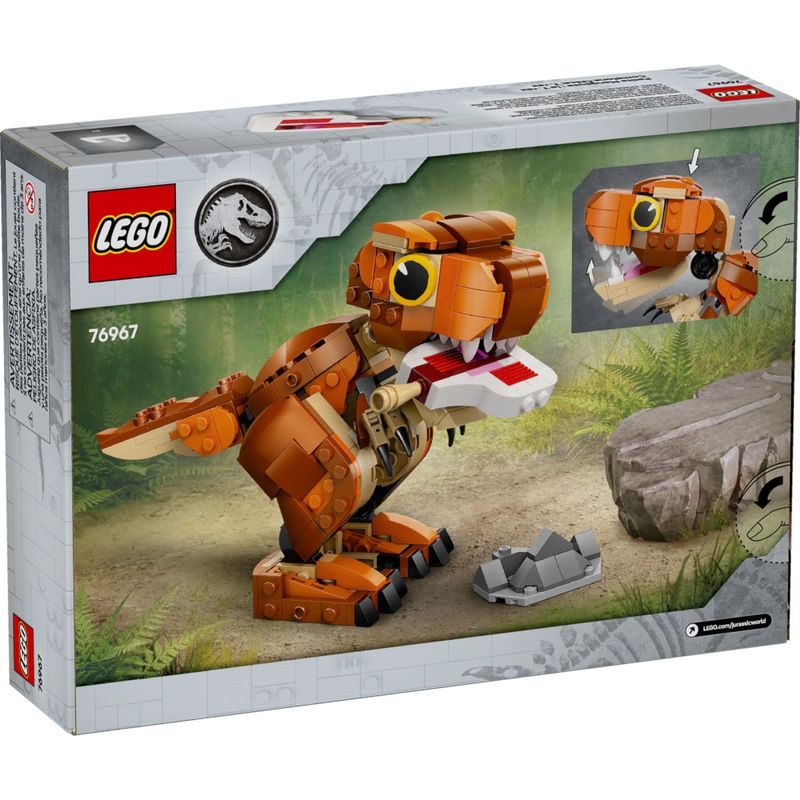 LEG76967 - LEGO Jurassic World - Pequeno Comilao TRex - 317 Pecas - 76967 4.jpg