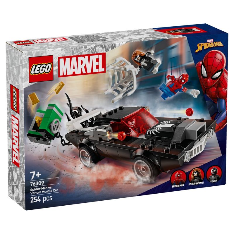 LEG76309 - LEGO Marvel - Carro do Venom vs Homem-Aranha - 254 Pecas - 76309 1.jpg
