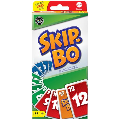 Jogo de Cartas - Skip-Bo - Uno - Mattel