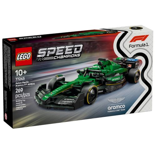 LEGO Speed - Aston Martin Aramco F1 AMR24 - 269 Peças - 77245