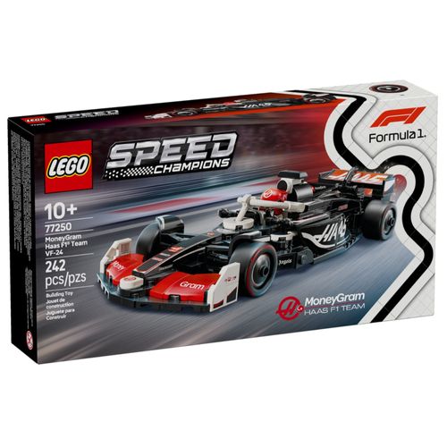 LEGO Speed - MoneyGram Haas F1 Team VF-24 - 242 Peças - 77250