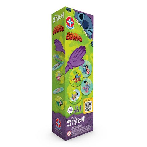 Jogo Tapa Certo - Stitch - Disney - Estrela