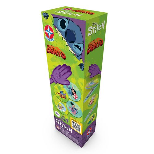 Jogo Tapa Certo - Stitch - Disney - Estrela