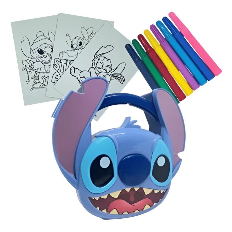 TOY54911 - Maleta com Jogo da Memoria de Pintar - Stitch - Disney - Toyng 2.jpg