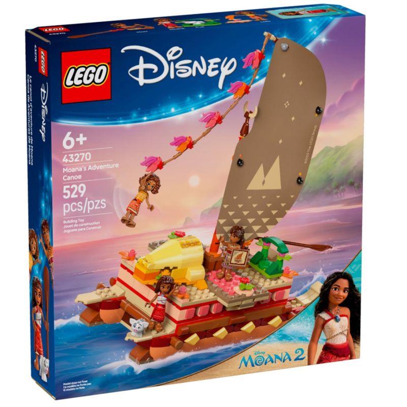 LEG43270 - LEGO Disney - Canoa de aventura da Moana - 529 Pecas - 43270 1.jpg
