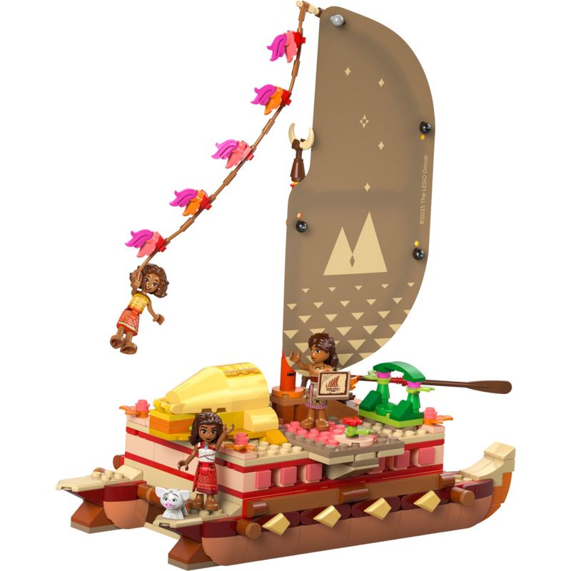 LEG43270 - LEGO Disney - Canoa de aventura da Moana - 529 Pecas - 43270 2.jpg