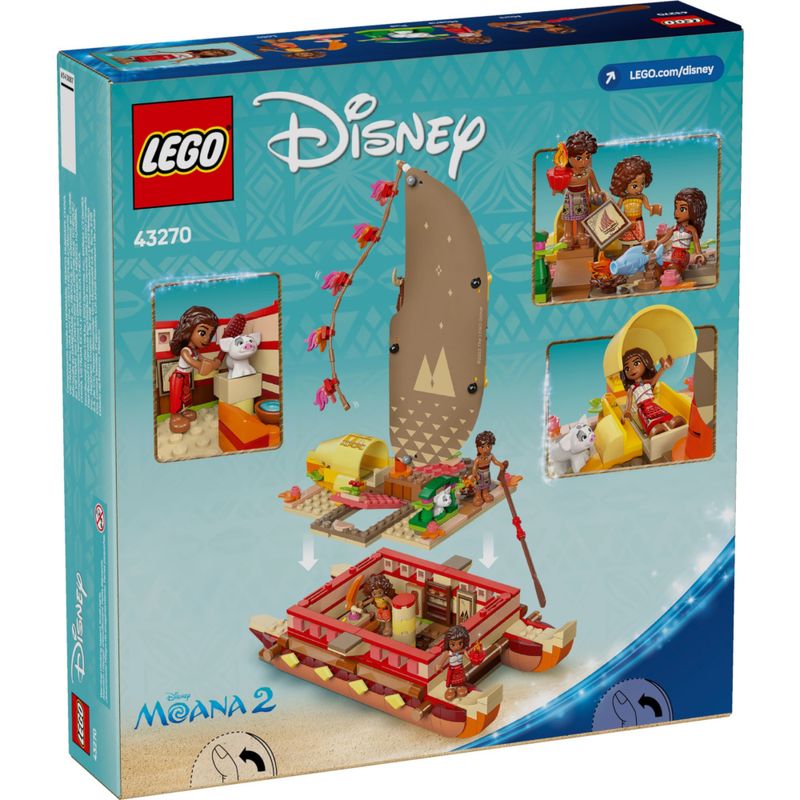 LEG43270 - LEGO Disney - Canoa de aventura da Moana - 529 Pecas - 43270 5.jpg
