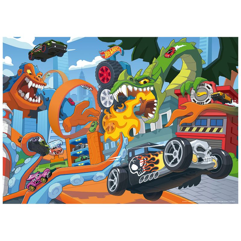 GRO04422 - Quebra-Cabecas Gigante - Hot Wheels - 48 Pecas - Grow 2.jpg