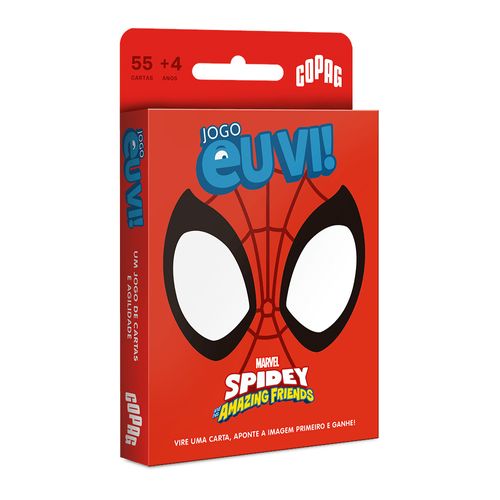 Jogo de Cartas - Eu Vi! - Spidey and his Amazing Friends - Marvel - Copag