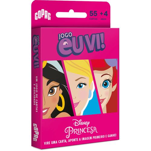 Jogo de Cartas - Eu Vi! - Princesa - Disney - Copag