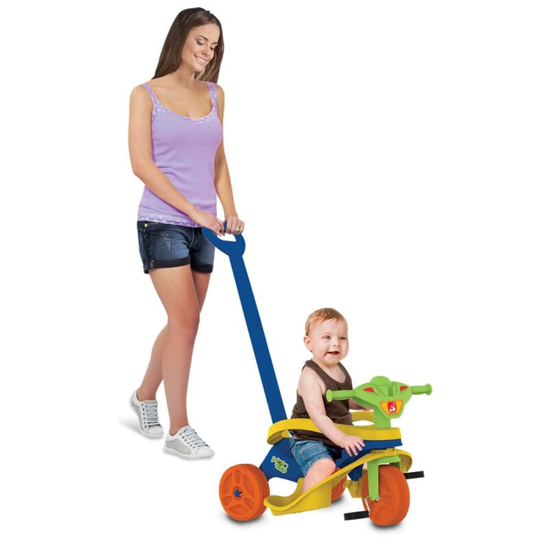 BAN761 - Triciclo Infantil - Mototico Passeio e Pedal - Azul - Bandeirante 7.jpg