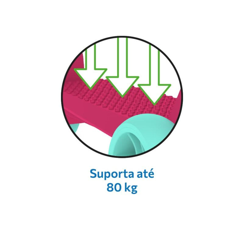 BAN1583 - Patinete Infantil 3 Rodas com Luzes - Skatenet Led Ajustavel - Rosa - Bandeirante 5.jpg
