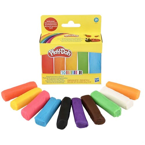 Massa de Modelar - Kit 10 Cores Básicas - Play-Doh - Hasbro