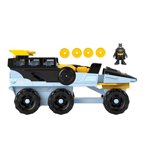 Veículo de Roda Livre com Luz e Som - Mega Batmóvel - DC Super Friends - Imaginext - Mattel