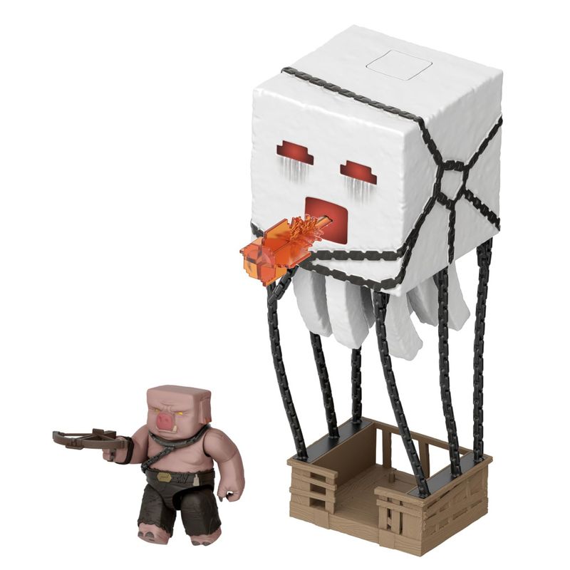 MATJBF69 - Conjunto Minecraft - Ataque Explosivo do Ghast - Minecraft O Filme - Mojang - Mattel 1.jpg