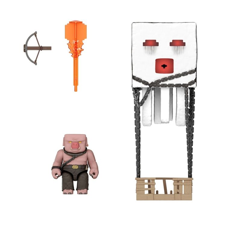 MATJBF69 - Conjunto Minecraft - Ataque Explosivo do Ghast - Minecraft O Filme - Mojang - Mattel 5.jpg