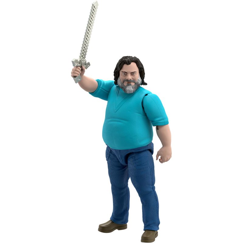 MATJFR65 JGG67 - Figura Articulada Steve - Minecraft O Filme - Mojang - 30 cm - Mattel 1.jpg