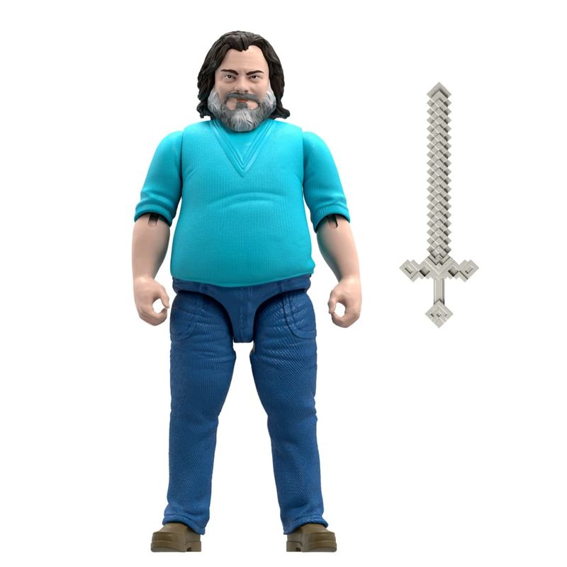 MATJFR65 JGG67 - Figura Articulada Steve - Minecraft O Filme - Mojang - 30 cm - Mattel 5.jpg